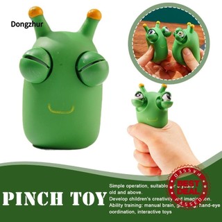 Dongzhur Mới Đồ Chơi Bóp Giảm Căng Thẳng, Hình Con Sâu Màu Xanh Lá l3y4
