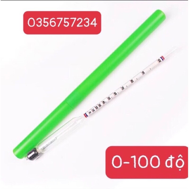 Dụng cụ đo nồng độ cồn 0-100 độ