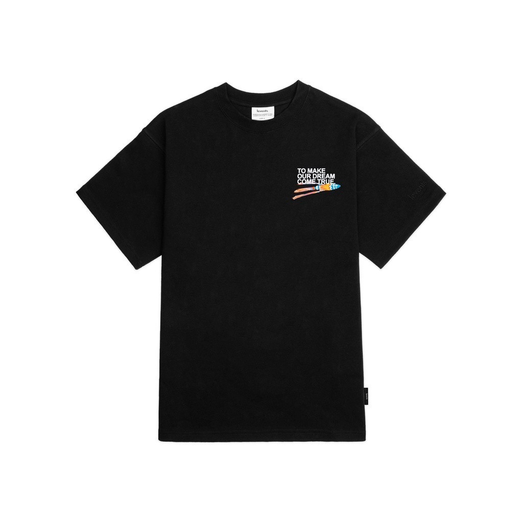 Y8G5 / Áo Thun Levents Dream Come True/ Black