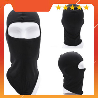 Khăn trùm đầu ninja đen full siêu co dãn