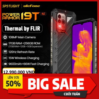 ( sale Sâu 42%) Điện thoại Ulefone Power Armor 19T (RAM 17GB + ROM 256GB,sạc nhanh 66W không thấm nước chống va đập bh 1