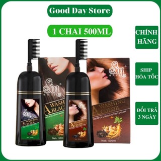 Sin hair - dầu gội phủ bạc sin hair - phủ bạc nhân sâm phủ đen phủ nâu tóc tự nhiên số 1 nhật bản g