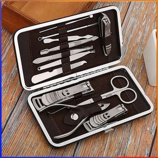 Bộ dụng cụ cắt móng tay 12 món hàn quốc