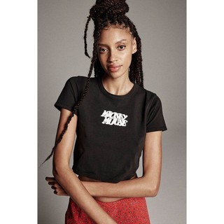 COTTON ON - Áo Thun Có Họa Tiết Nữ - Mickey Micro Fit Lcn Graphic T 2056235-02
