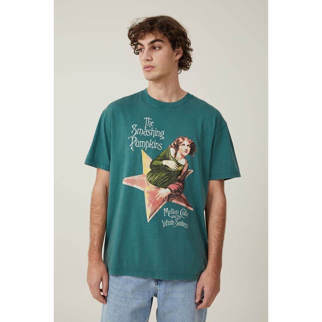 COTTON ON - Áo Thun Có Hoạ Tiết Nam - Premium Loose Fit Music T-Shir 3612085-41