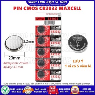 Pin cmos cr2032 maxcell