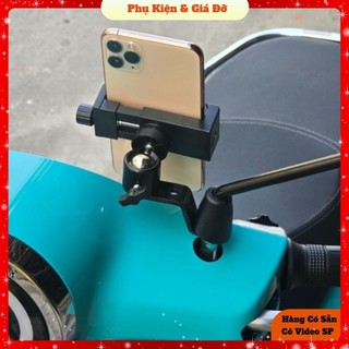 Giá Đỡ Điện Thoại Gắn Chân Gương Xe Máy T86
