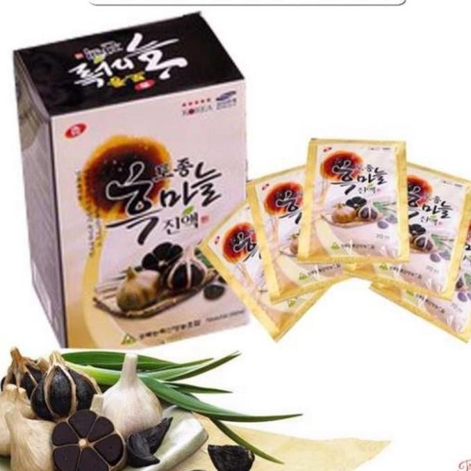 Tinh chất tỏi đen hàn quốc Black Garlic Extract Nước tỏi đen hộp 30 gói