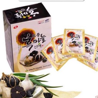 Tinh chất tỏi đen hàn quốc Black Garlic Extract Nước tỏi đen hộp 30 gói