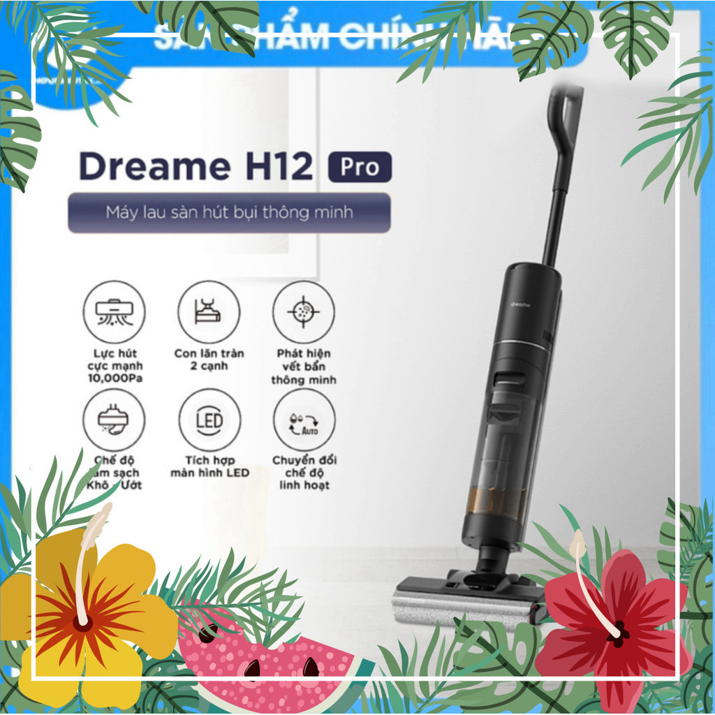 Máy Hút Bụi Lau Nhà Cầm Tay Dreame H12 Pro/ H12 Pro Plus