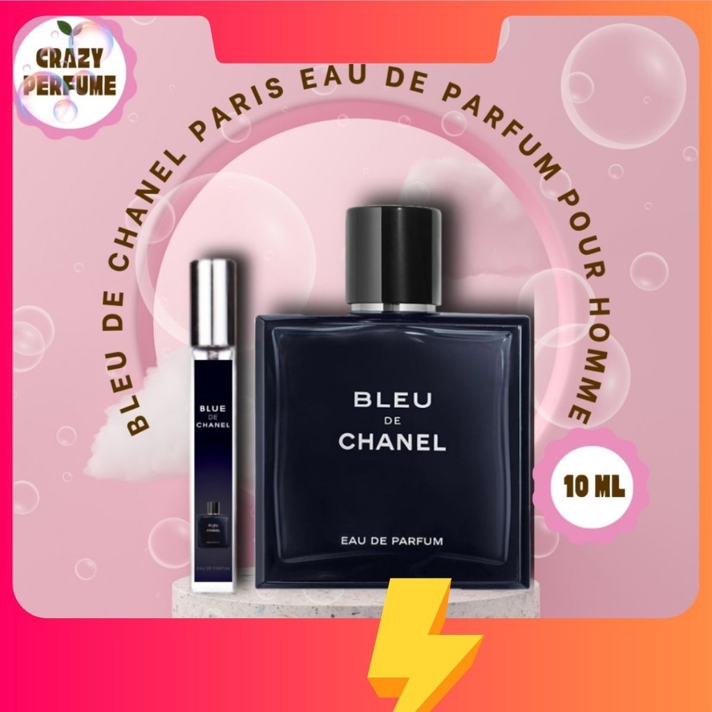 [Chiết 10 ML] Bleu De Chanel Paris Eau De Parfum Pour Homme nước hoa cao cấp ấm áp hiện đại nước hoa quốc dân