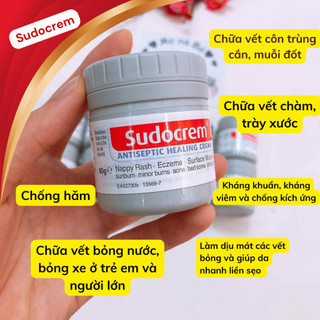 Kem hăm sudocrem - kem chống hăm tã cho bé sơ sinh cực hiệu qủa 60g