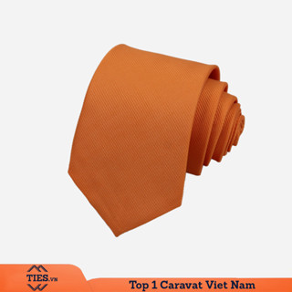 7+ Mẫu caravat gân tăm trơn bản to 8 cm trang nhã, lịch thiệp