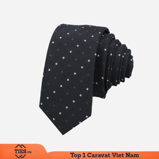 15+ Mẫu caravat bản nhỏ 5 - 6 cm họa tiết phong phú, công sở, thanh lịch, sang trọng