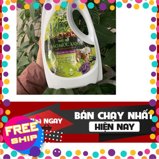 (Sỉ rẻ) (Rẻ nhất tốt nhất) Nước giặt bồ hòn thảo mộc xanh 2 lít