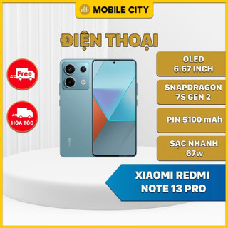 Điện thoại xiaomi redmi note 13 pro 5g - snapdragon 7s gen 2