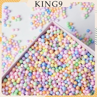 Hạt xốp nhiều màu sắc 4-6mm 50/100g trang trí hộp quà tặng king9