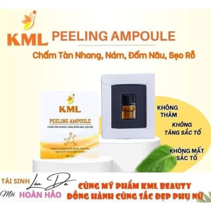 Chấm tàn nhang - nám - đồi mồi KML Peeling Ampoule
