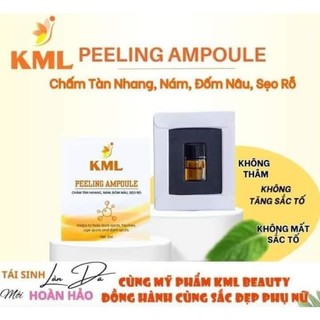 Chấm tàn nhang - nám - đồi mồi KML Peeling Ampoule