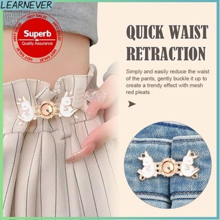 Learnever nút bấm điều chỉnh được cho quần jean m2k8