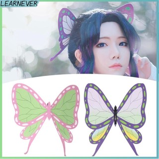 LEARNEVER Kẹp Tóc Hình Bướm Hóa Trang Nhân Vật Kimetsu no Yaiba
