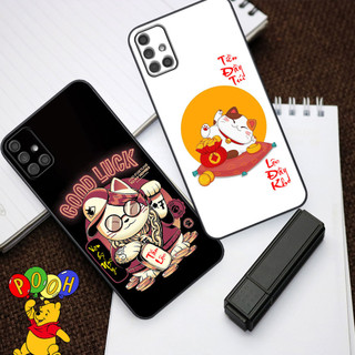 Ốp lưng Samsung A31 / A51 / A71 mèo thần tài tài lộc POOH CASE