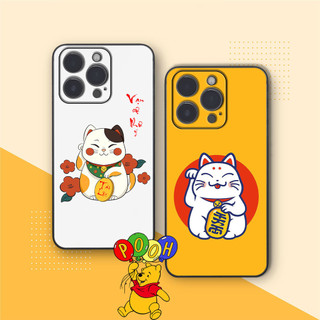 Ốp lưng iphone 11 / 11 pro / 11 pro max mèo thần tài tài lộc pooh case