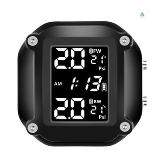 Motorcycle Tire Pressure Monitor Detector Portable Tire Pressure Monitoring System Detecting System High Accuracy