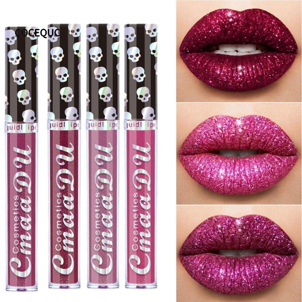 COCEQUC Magic Lip Gloss High Pigment Dưỡng ẩm lâu trôi Son môi cốc chống dính