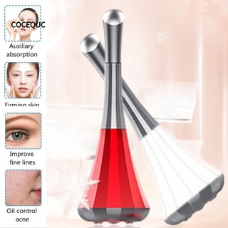 COCEQUC Microcurrent Face Roller Massager Skin Tightening Face Lifting Facial Essence Skin Rejuvenation Wrinkle Remove Machine