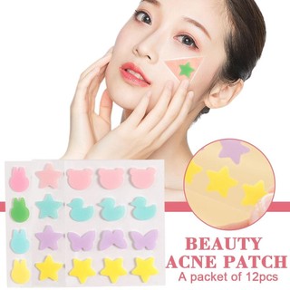 COCEQUC 12 / 20 Miếng Dán Mụn Hydrocolloid Nhiều Màu
