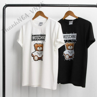 Áo thun cổ tròn nam nữ VNXK 100% Cotton 4 chiều