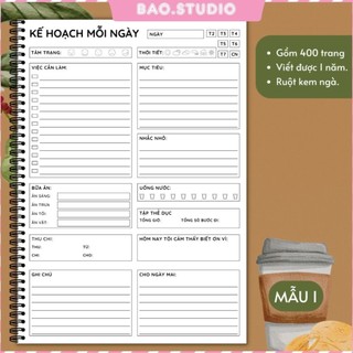 Sổ tay lập kế hoạch 1 năm - bí quyết làm việc hiệu quả, vượt qua trì hoãn