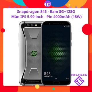 Điện thoại xiaomi black shark 1 ram 8g 128g - snap 845 màn 5.99 inch bh 12 tháng - không đồng kiểm