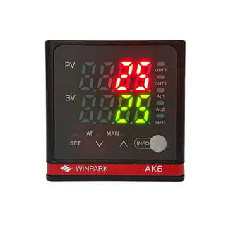 Đồng hồ nhiệt độ Winpark AK6,bộ điều khiển nhiệt độ dòng AK6 48x48, bộ điều khiển nhiệt độ kỹ thuật số, bộ chỉnh nhiệt C