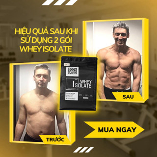 Whey Protein Isolate Sữa Tăng Cơ Giảm Mỡ Body Gold túi 1Kg + Tặng bình lắc