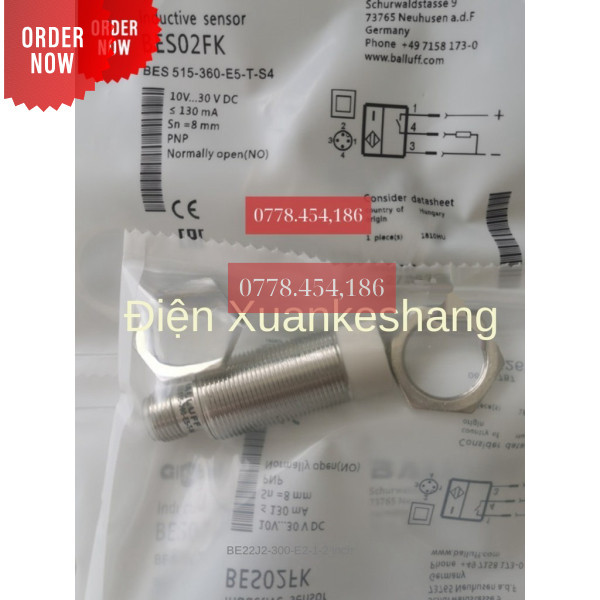 Cảm Biến Tiệm Cận Hoàn Toàn Mới Bes 515-360-e5-t-s4 515-326-e5-t-s4 326-s4-c