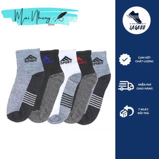 Combo 3 đôi tất cổ trung