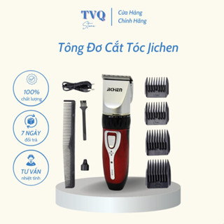 Tông Đơ JICHEN Cắt Tóc Không Dây Sạc Điện Chuyên Nghiệp Cao Câp Kèm Phụ Kiện TVQ Store