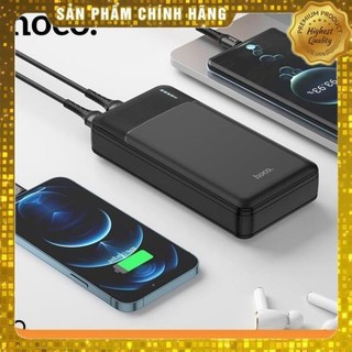 Pin sạc dự phòng su02 20000mah 2 output usb 2 input micro type-c hỗ trợ sạc nhiều thiết bị cùng lúc kingmel