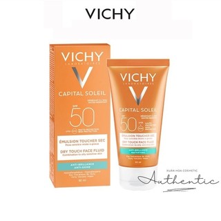 Kem Chống Nắng Vichy Capital Soleil SPF50 50ml-kem chống nắng vichy chính hãng