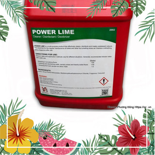 Nước lau sàn bệnh viện khử mùi, diệt khuẩn POWER LIME