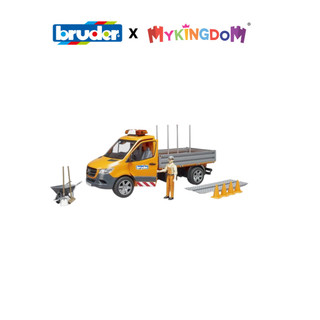 Đồ chơi bruder mô hình tỷ lệ 1:16 xe vận tải đô thị mercedes benz bru02677