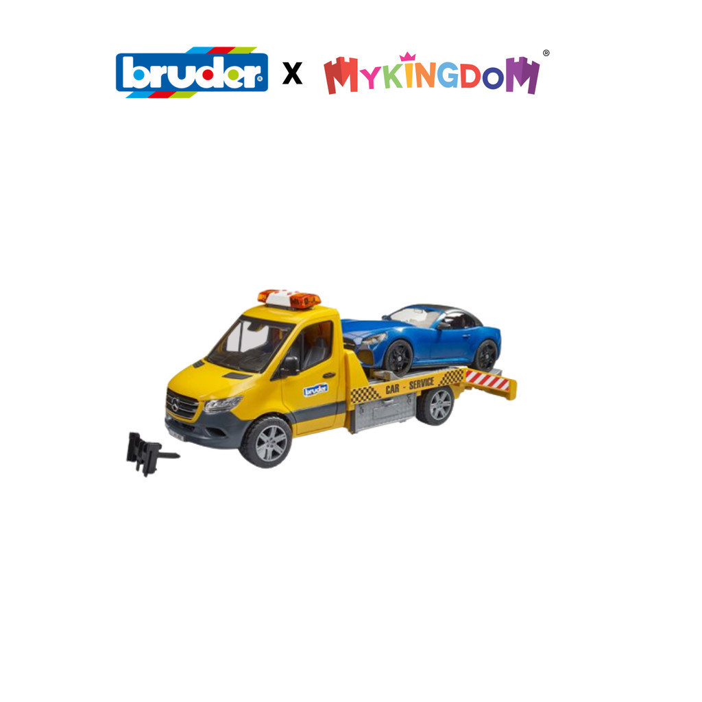 Đồ Chơi Mô Hình Tỷ Lệ 1:16 Xe Cứu Hộ Mercedes Và Xe Thể Thao BRUDER BRU02675