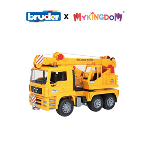Mô hình xe theo tỷ lệ thu nhỏ 1:16 xe cần cẩu MAN - BRUDER BRU02754
