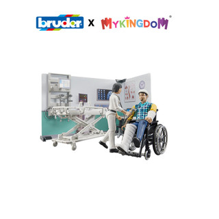 Đồ chơi dạng mô hình theo tỷ lệ thu nhỏ 1:16 Phòng cấp cứu Bruder BRU62711