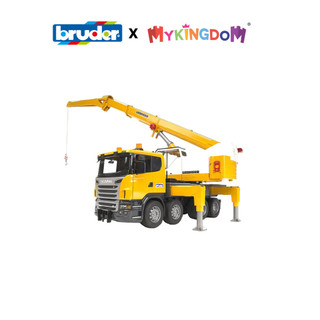 Mô hình xe theo tỷ lệ thu nhỏ 1:16 xe tải cần cẩu - BRUDER BRU03570