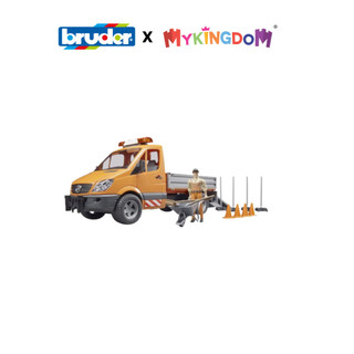 Xe Chuyên Chở Mercedes-Benz Trong Đô Thị Với Người Và Bộ Phụ Kiện BRUDER BRU02537
