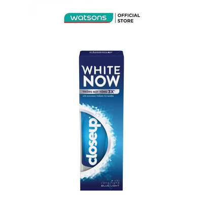Kem Đánh Răng Closeup White Now Với Khoáng Trắng Tự Nhiên 100g