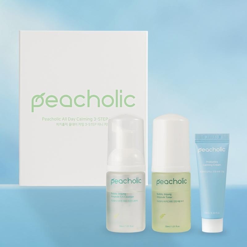 Set dưỡng da PeachHolic Mini ALL DAY